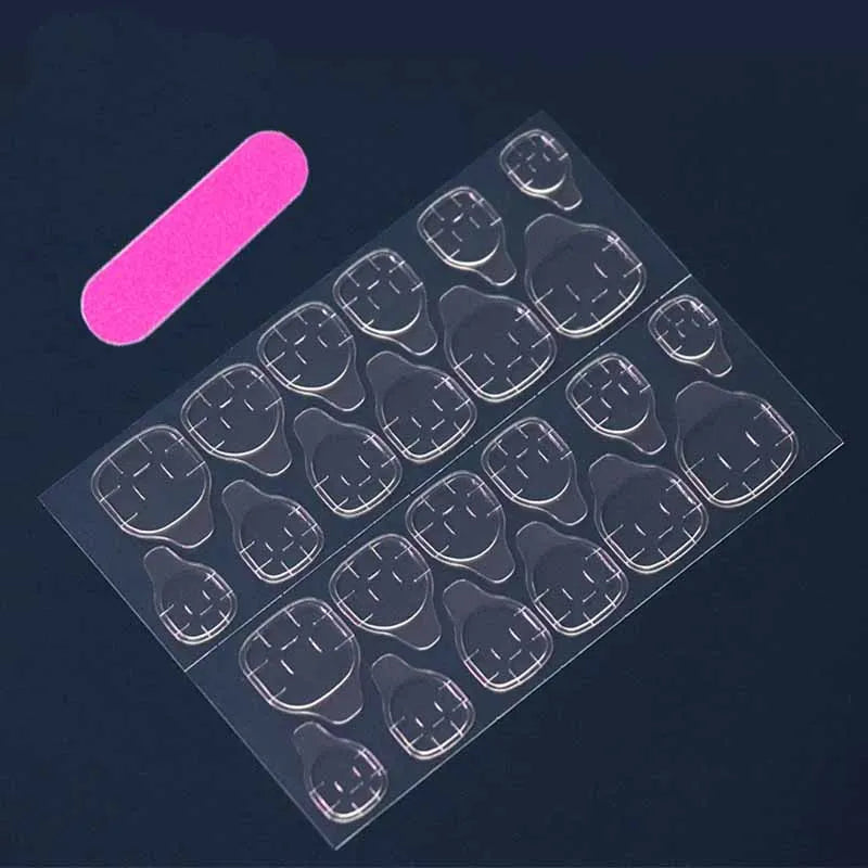 High-End Handmade Cat Eye Press-On Nails Set for Women - 10 Pieces, Short Style with Nail Art Stickers