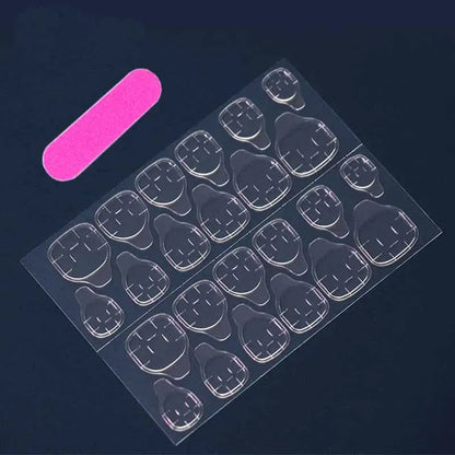 High-End Handmade Cat Eye Press-On Nails Set for Women - 10 Pieces, Short Style with Nail Art Stickers
