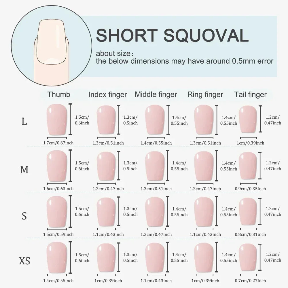 Luxury Handmade Press-On Nails Set - 10 Pcs Nude French Full Cover with Pearl and Diamond Design for Women and Girls